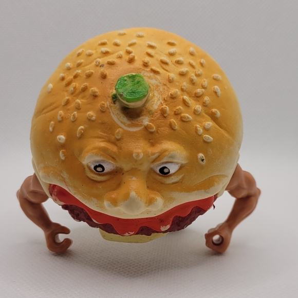 Mattel Food Fighters 1988 - Burgerdier General - Picture 7 of 9